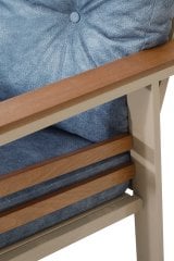 LÜX LELEZAR 2+1+1+MASA  DEMONTE BAHÇE BALKON MOBİLYASI