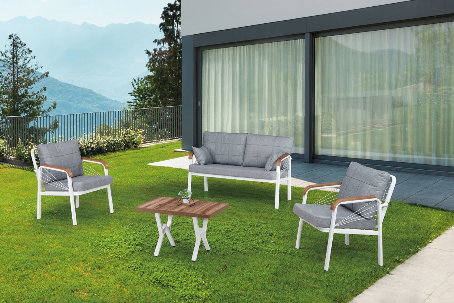 QUANTUM 3+1+1+MASA BAHÇE,BALKON TAKIMI